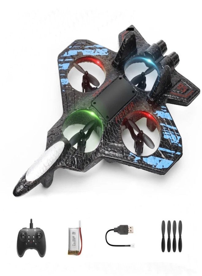 CIRBOX Fighter Jet RC Plane for Kids - 2.4GHz Remote Controlled Fighter Airplane | Easy to Fly Stable Jet with LED Lights, 360° Hover & Stunt Rolls | Lightweight RC Airplane Toy for Boys & Girls - Image 5